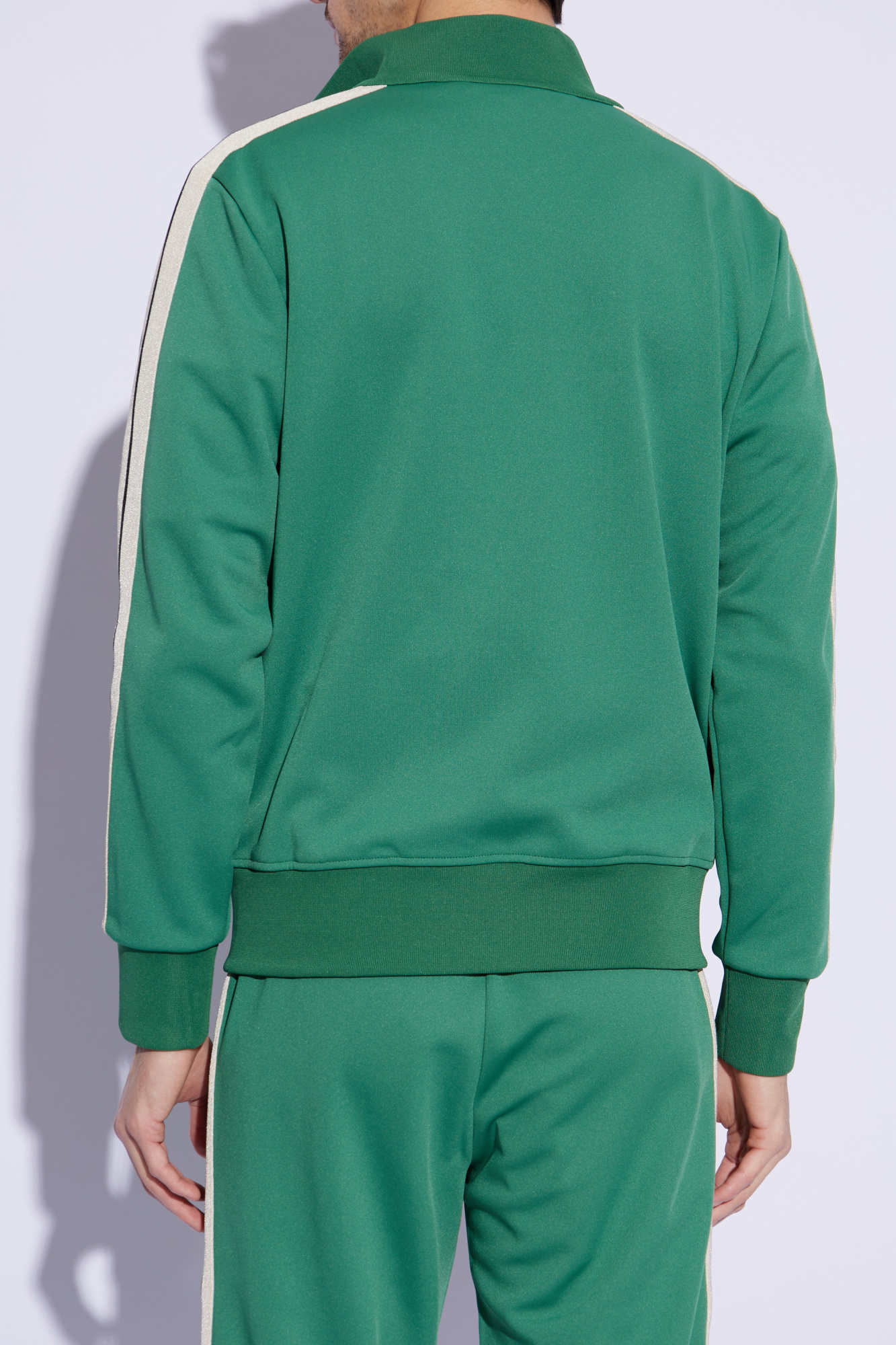 Green Sweatshirt with embroidered logo Palm Angels - Vitkac AS